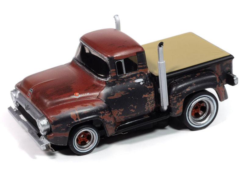 Miniature Autoworld Ford F100 1956 – Bleu – Échelle 1/18 – Neuf