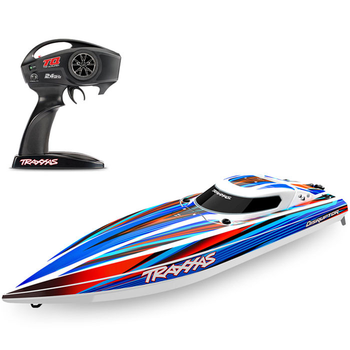 Traxxas Disruptor VXL-4s Brushless Race Boat w/ Rapid-Right Self