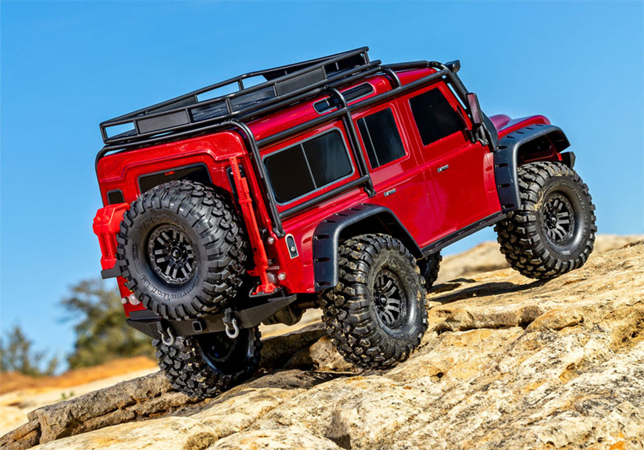 TRAXXAS TRX4 Land Rover Defender ディフェンダー Traxxas TRX-4 Trail RC 4x4 Crawler RTR w/Land Rover Defender