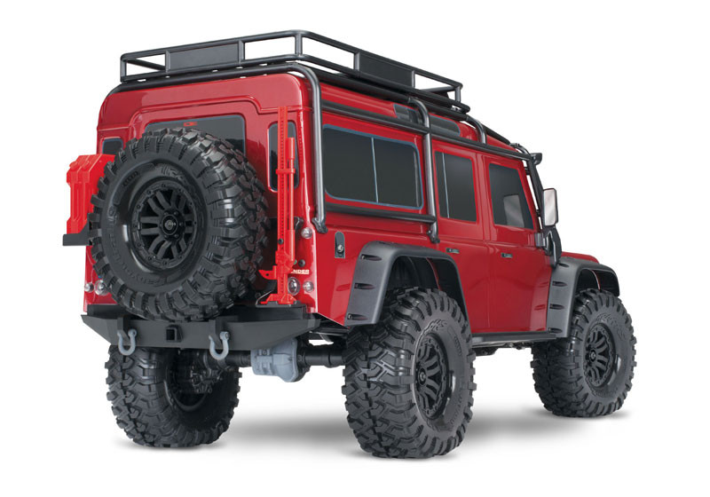 Traxxas TRX-4 Trail RC 4x4 Crawler RTR w/Land Rover Defender Body