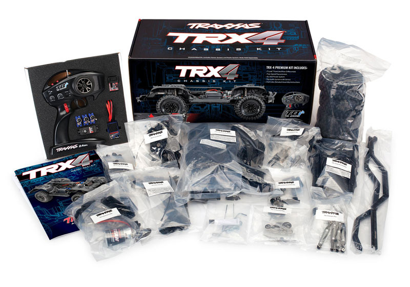 Traxxas TRX-4 4WD Crawler Kit Chassis w/TQi 2.4GHz with Clipless