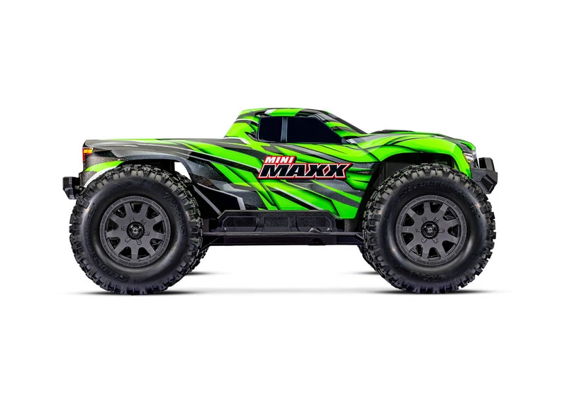 Traxxas Mini Maxx 4WD Brushless RTR RC Monster Truck w/ID Lipo Battery ...