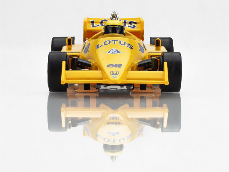 AFX 1987 Lotus 99T Yellow/Blue Mega G+ HO Slot Car