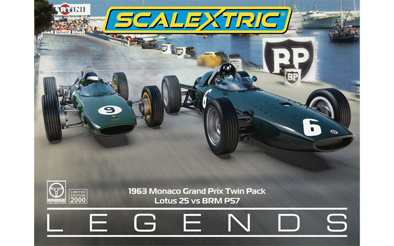 Scalextric 1963 Monaco Grand Prix - Twin Car Pack 1/32 Slot Car