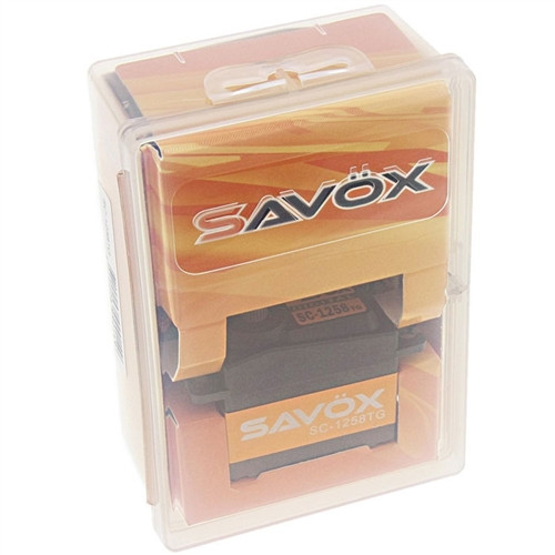 ラジコン用パーツセット SAVOX SC-1258TG 他 Savox SC-1258TGP Black