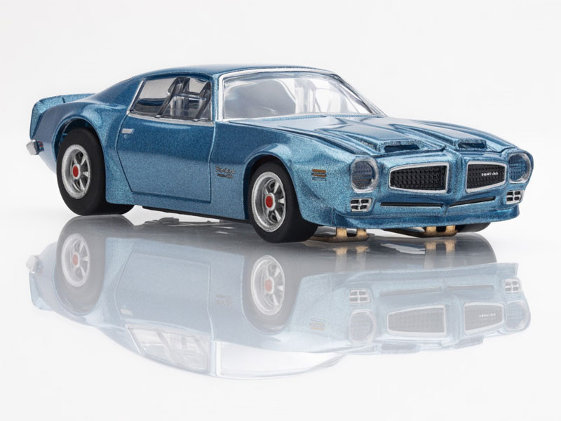 AFX 1970 Firebird Formula 400 Atoll Blue Metallic Mega G+ HO Slot Car