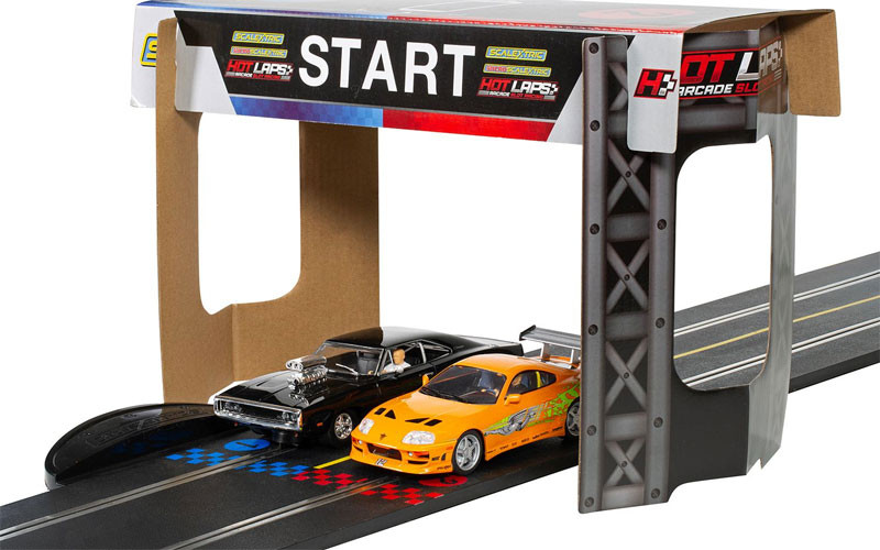 Scalextric Fast and Furious Hot Laps Race Set 1/32 Slot Car Track Set