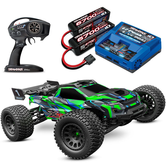 シュガーアメジスト　レインボーアメジスト　シュガードゥルージー　4つセット Traxxas XRT Ultimate 8S 4WD Brushless RTR Monster Truck Combo w/4S