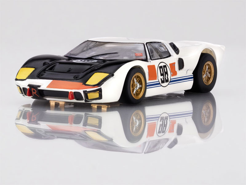 AFX☆Ford GT40 MKII #98 ケン・マイルズ☆HOスロットカー AFX Ford GT40 MKII Daytona #98 Mega G+ HO Slot Car
