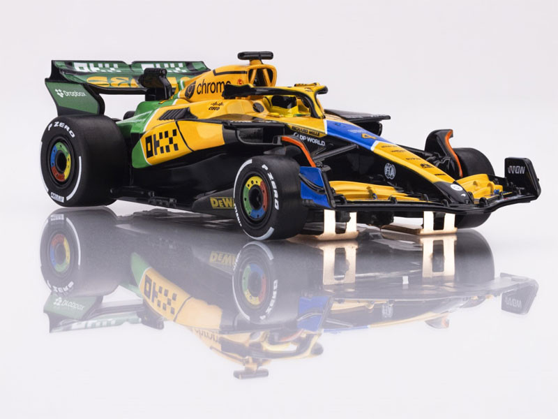 AFX 2024 McLaren F1 MCL38 #4 Senna Monaco Mega G+ HO Slot Car