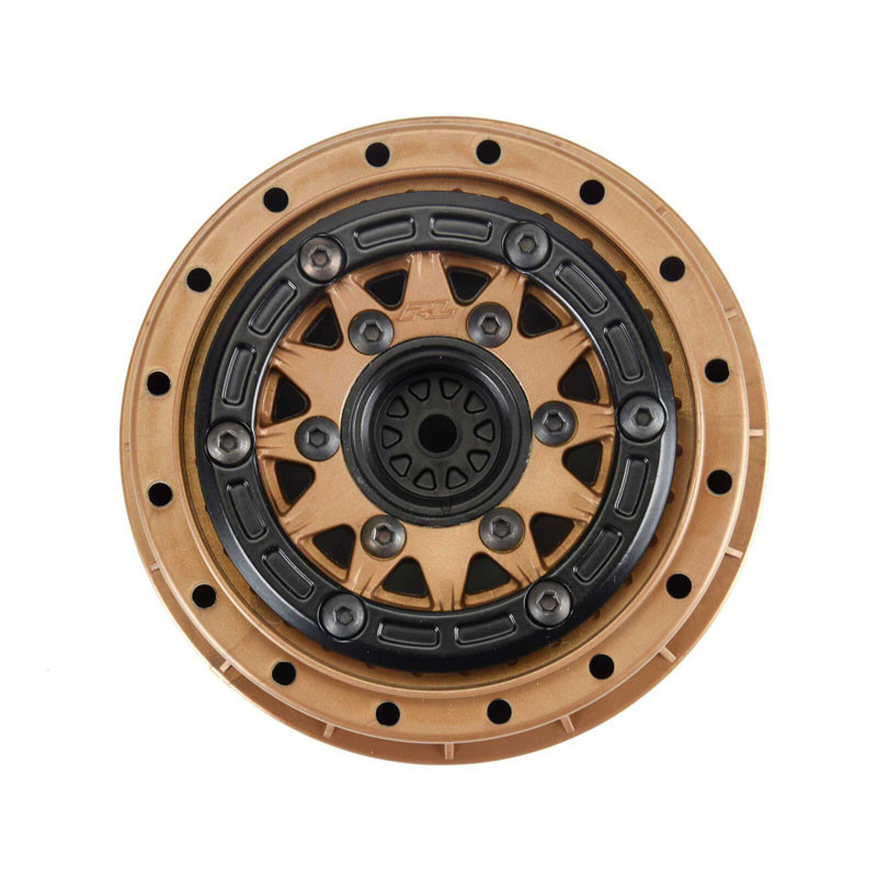 Pro-Line Limited Edition Black/Bronze Raid Bead-Loc Front/Rear 2.2