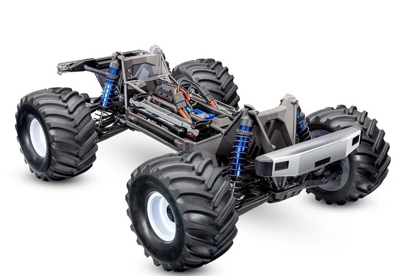 Traxxas X-Monster Chassis with Belted Tires RC Monster Truck Chassis
