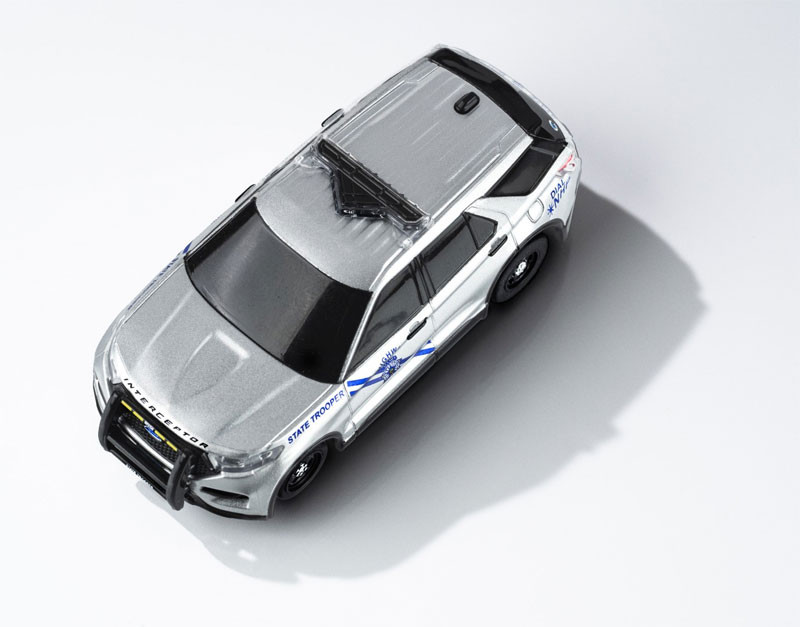 AFX Police Interceptor NHP with LED Flashing Lights Mega G+ HO