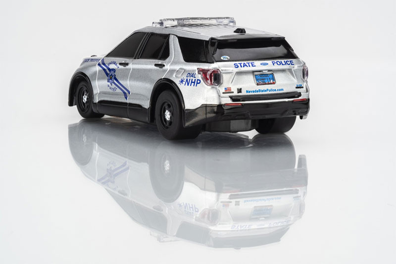 AFX Police Interceptor NHP with LED Flashing Lights Mega G+ HO