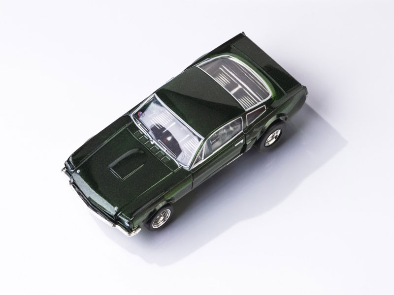 AFX 1966 Shelby Mustang GT350 Ivy Green Limited Edition Mega G+ HO