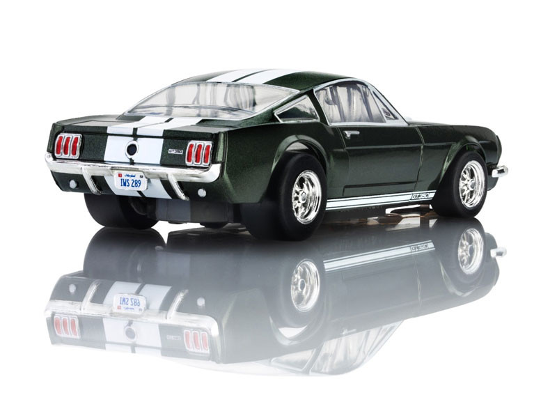 AFX 1966 Shelby Mustang GT350 Ivy Green with White Stripes Mega G+