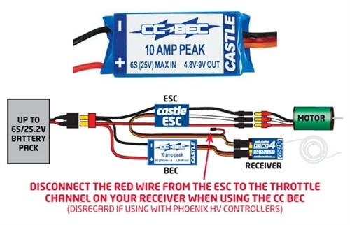 Castle Creations BEC Battery Eliminator Circuit