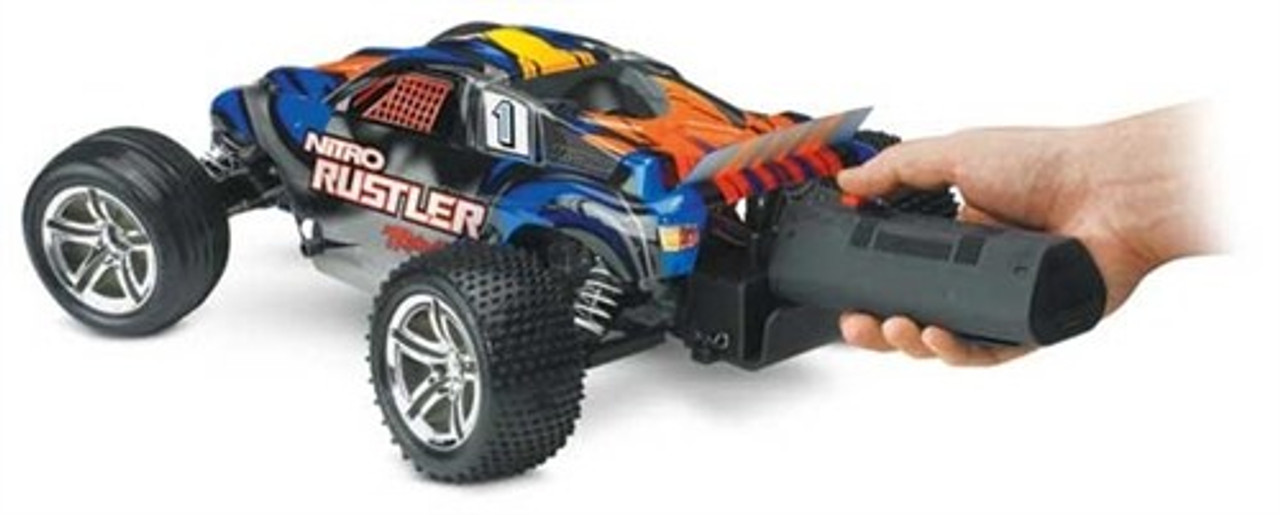 traxxas rustler gas powered