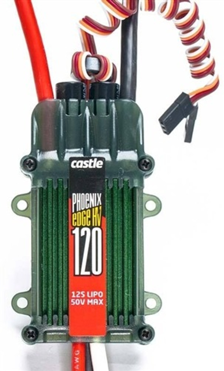 ラジコン　キャッスルCastle Edge HV120Aブラシレスアンプ Castle Creations Phoenix Edge 120HV 50V 120A ESC