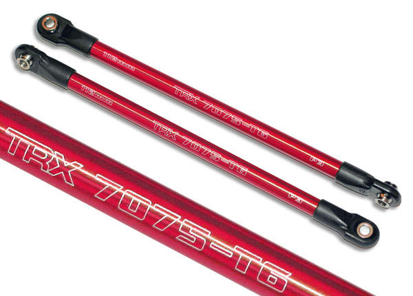 Traxxas Aluminum Pushrod (Red): Revo
