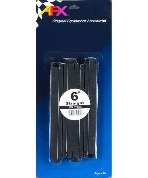AFX Straight 6-Inch HO Slot Car Track Sections