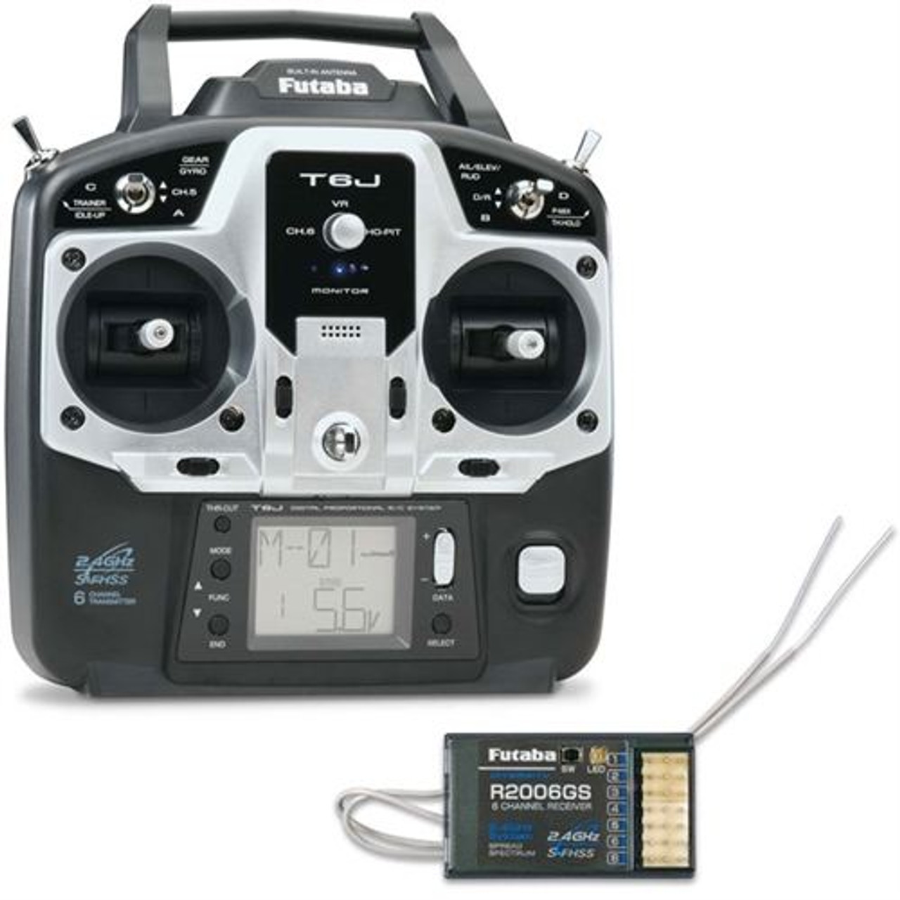 Futaba 6J 2.4GHz Transmitter & R2006GS Receiver