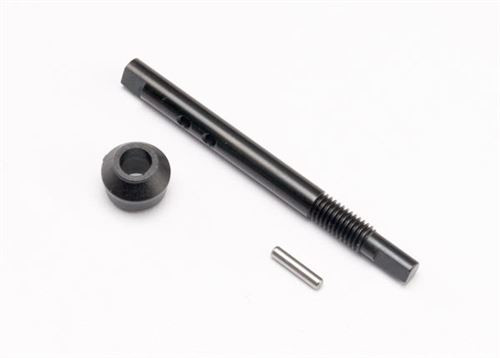 GPM Aluminium Slipper Shaft Bearing Adaptor Für Traxxas Slash 4X4 - 2 Stück, Rot, Ersatzteil Für RC-Modellauto