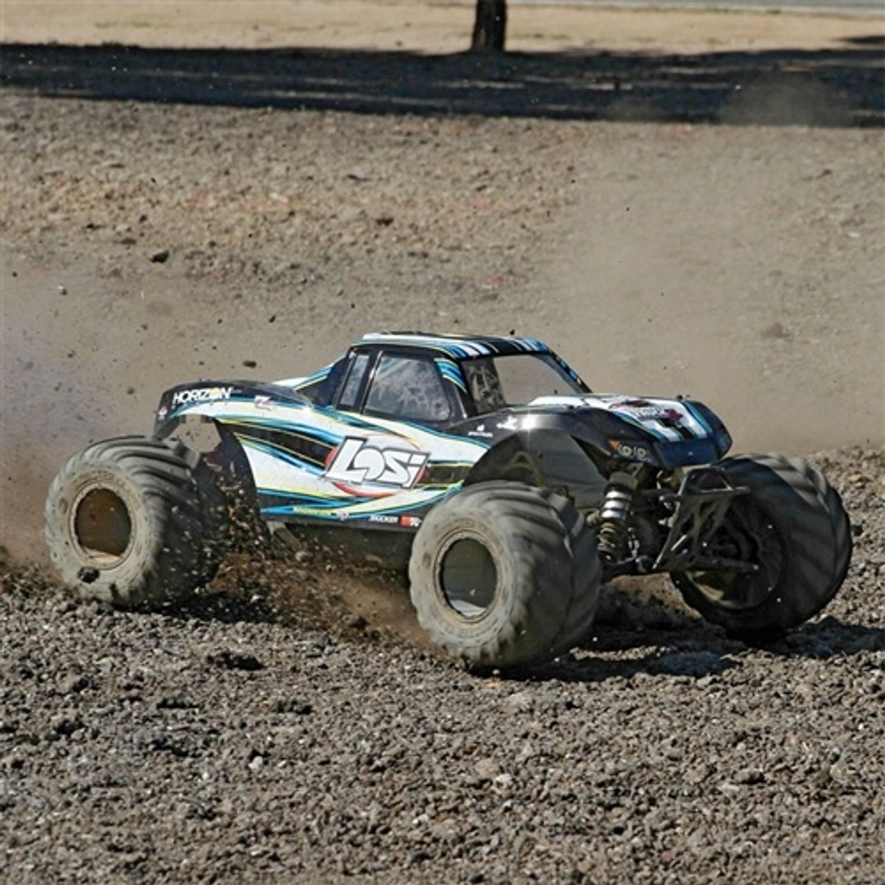 losi　ラジコン Losi Monster Truck XL 1/5 4WD 29cc Gas RTR BLACK