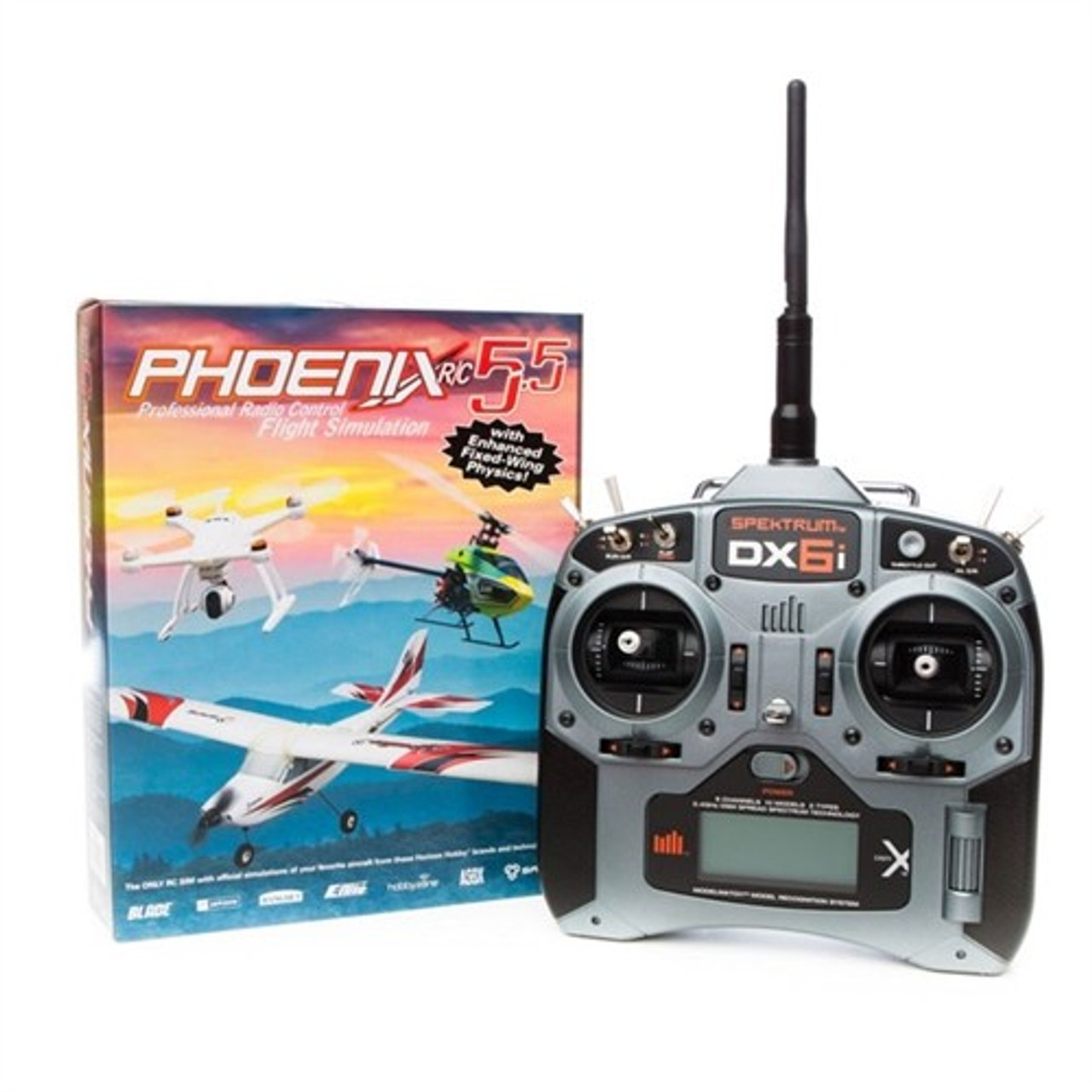 phoenix rc simulator 5.5 how to connect to dx6e