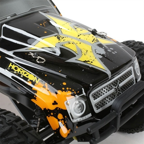 ECX Ruckus 1/10 2WD RTR Truck & LiPo Black Orange