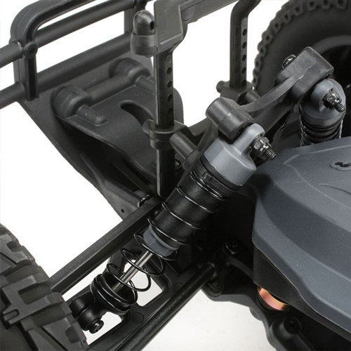 ECX Ruckus 1/10 2WD RTR Truck & LiPo Black Orange