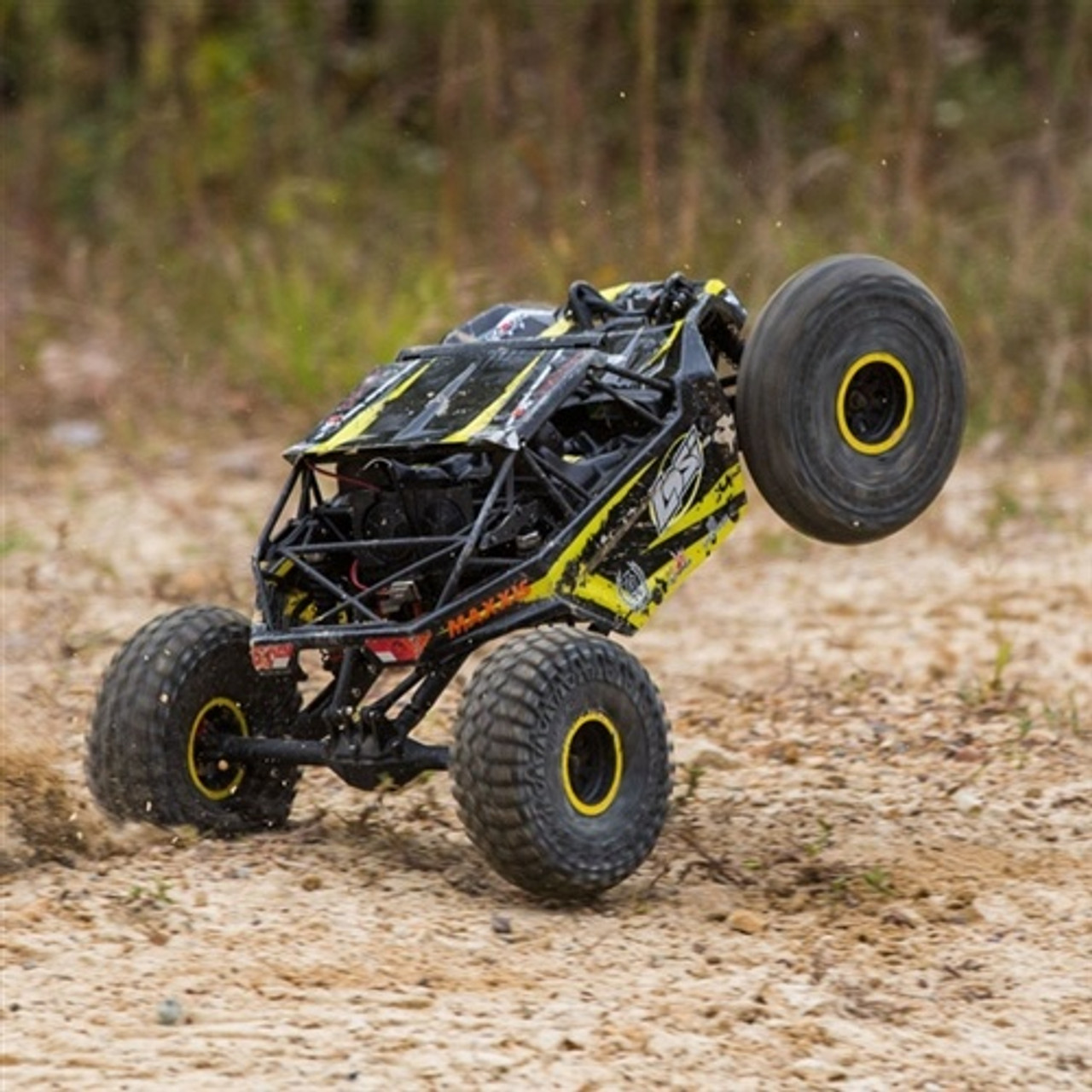 Team Losi 1/10 Rock Rey 4WD RTR　ロッシロックレイ Team Losi 1/10 Rock Rey 4WD RTR with Yellow Body
