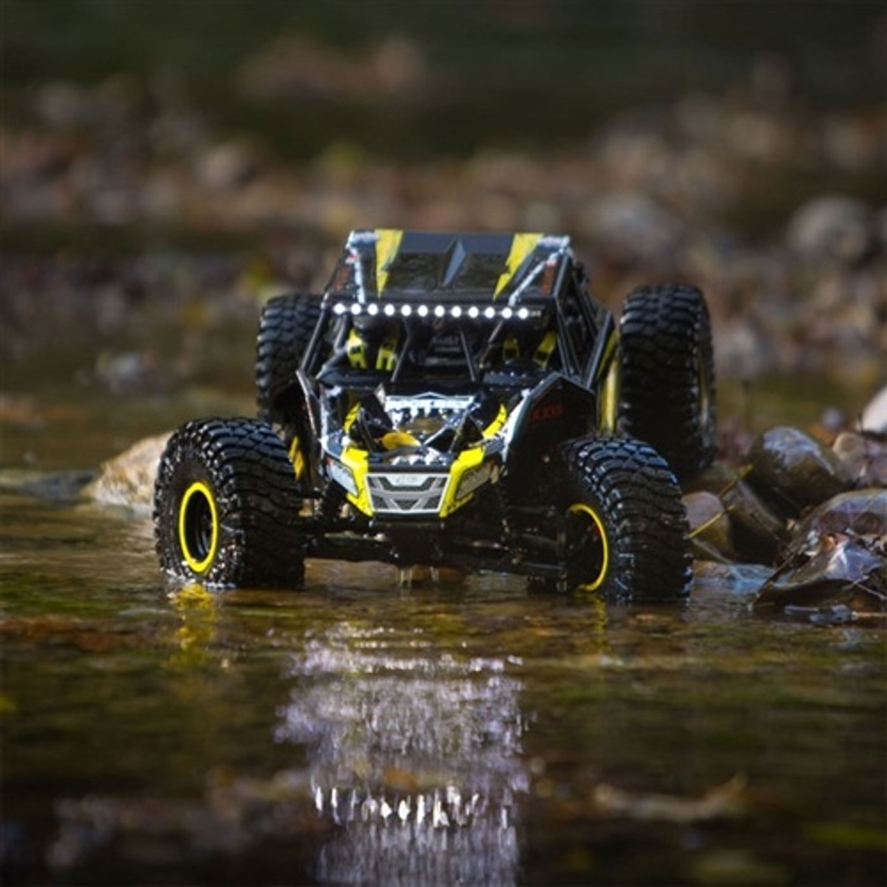 Team Losi 1/10 Rock Rey 4WD RTR　ロッシロックレイ Team Losi 1/10 Rock Rey 4WD RTR with Yellow Body