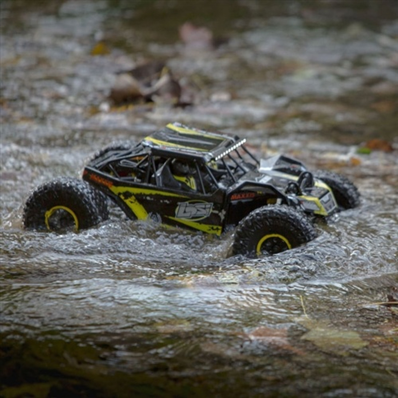 Team Losi 1/10 Rock Rey 4WD RTR　ロッシロックレイ Team Losi 1/10 Rock Rey 4WD RTR with Yellow Body