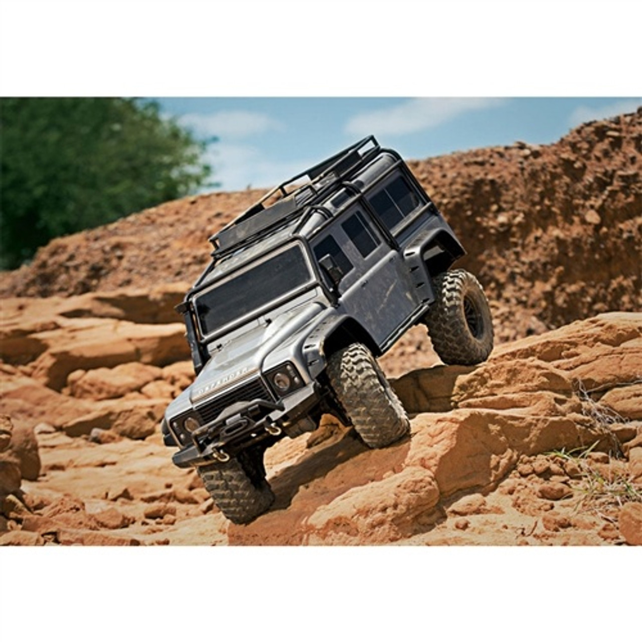 land rover defender rock crawler