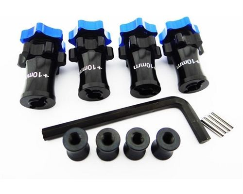 thumbnail image 2 of Hot Racing 17mm Hex Hubs For Slash 4x4 - 10mm Offset Wheel Adapters 2 of 14
