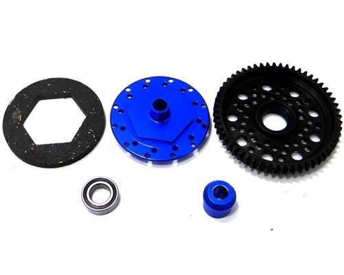 Hot Racing Steel 56T Spur Gear & HD Slipper Clutch