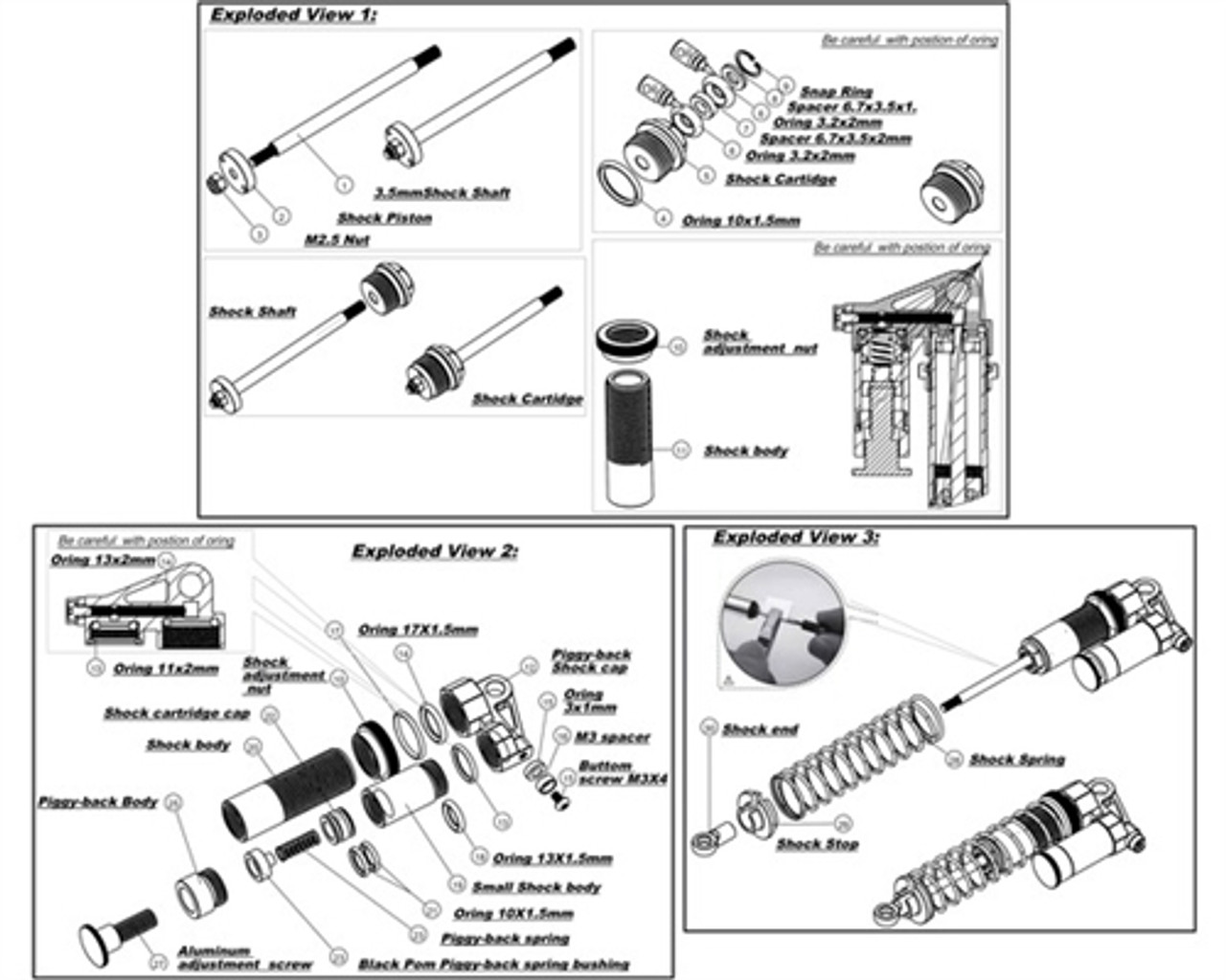 traxxas slash 4x4 exploded view