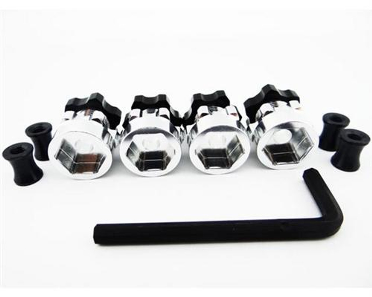 Hot Racing 12mm to 17mm Hex Hub Adapters +6mm