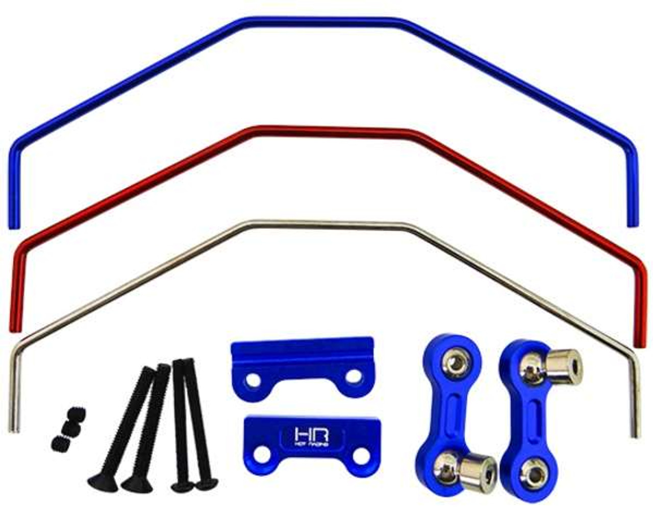 Hot Racing XMaxx Aluminum Front Rear Sway Bar Kit