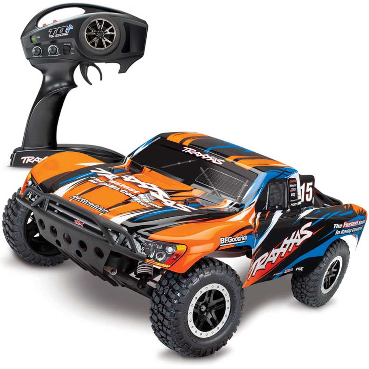 Knipperen sessie louter Traxxas BlueX 58024 Slash 1:10 RC Modelauto Elektrische Short Course  Achteraandrijving (2WD) RTR 2,4 GHz Speelgoed Spellen | piotrlitwa.pl