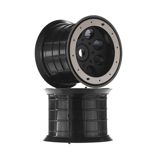 Axial Oversize Beadlock 8-Hole Wheel 17mm Hex Blk
