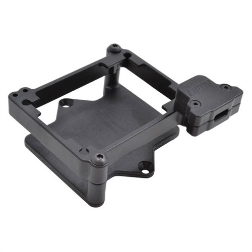 ■SCALECLUB メタル フロントアクセル NON DRIVE RCトラック RPM Black ESC Cage for Castle Mamba X on Traxxas