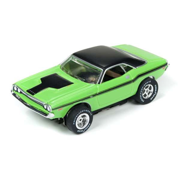 Auto World Green 1970 Dodge Challenger X-Traction