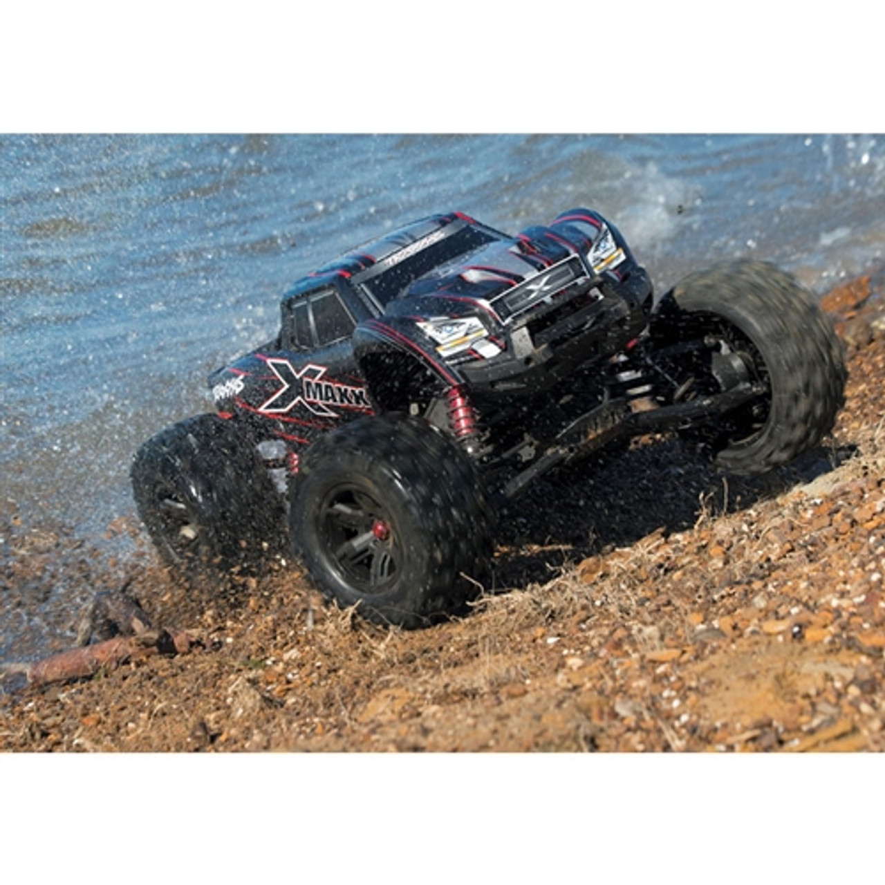 Traxxas Maxx 4S RTR 4x4 RC Monster Truck LiPo Combo Package