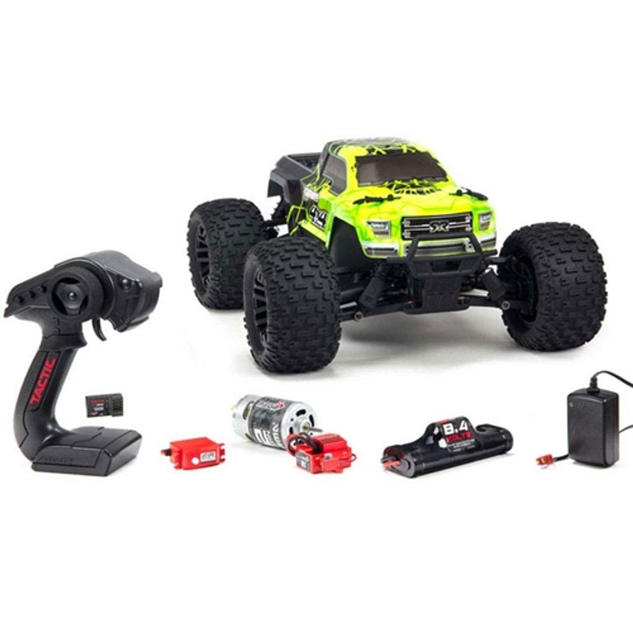 ARRMA GRANITE 4×4 RTR 2or3S 1/10 GRANITE 223S DSC 4X4 RTR Brushless Monster Truck, Blue