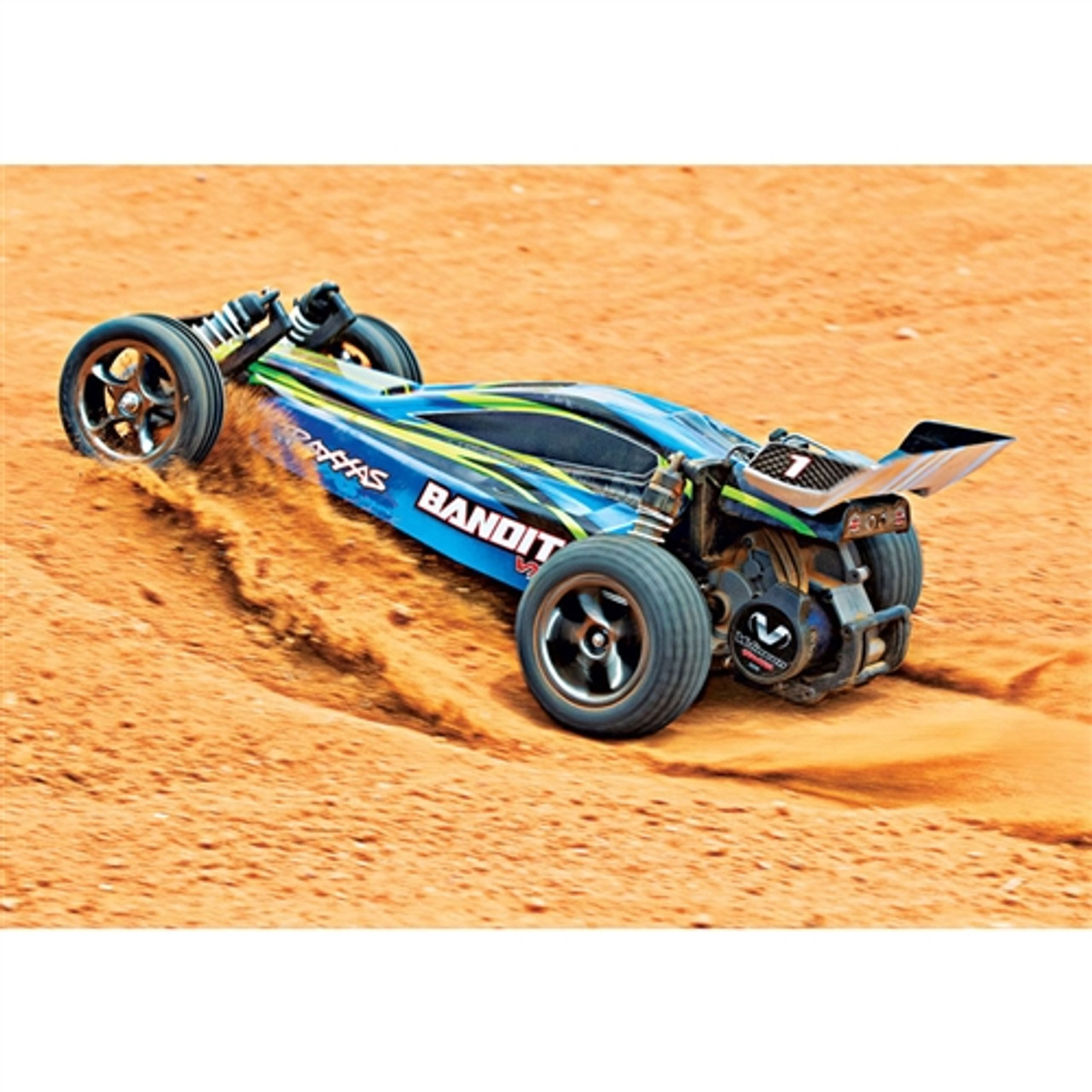 traxxas bandit brushless motor