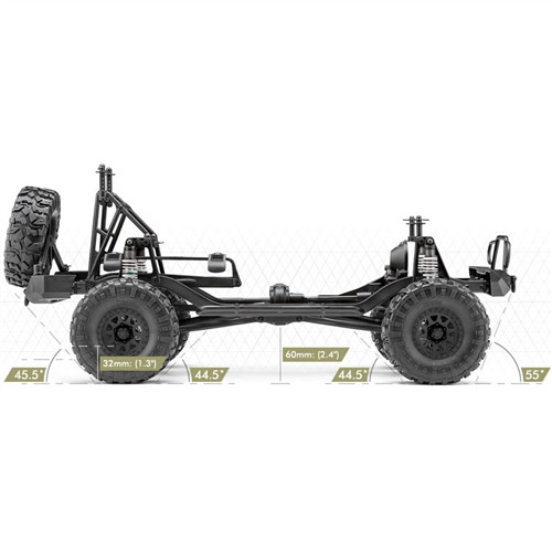 HPI 4WDシャーシ HPI Venture Toyota FJ Cruiser RTR - Gunmetal
