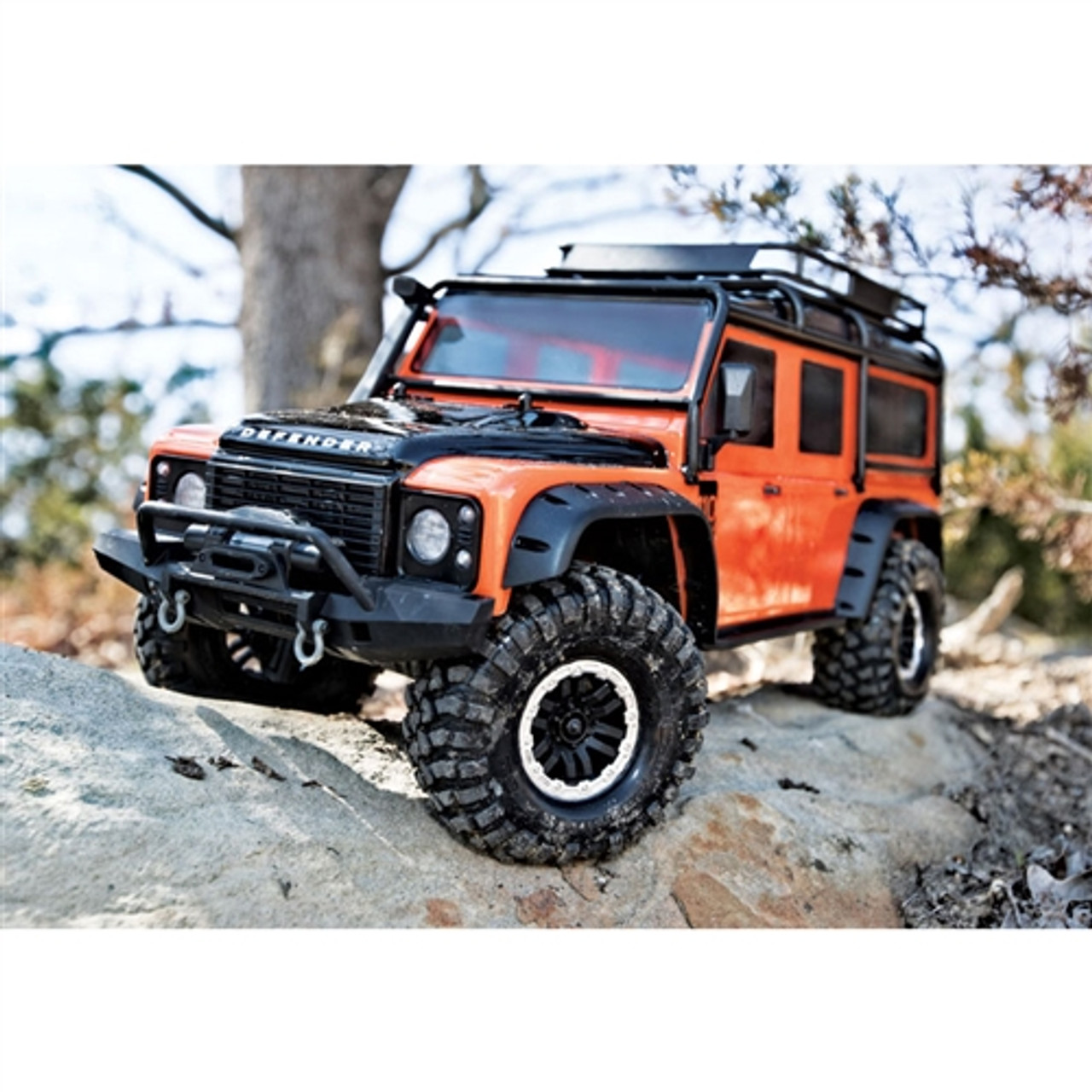 Traxxas Land Rover Defender Adventure Orange Body