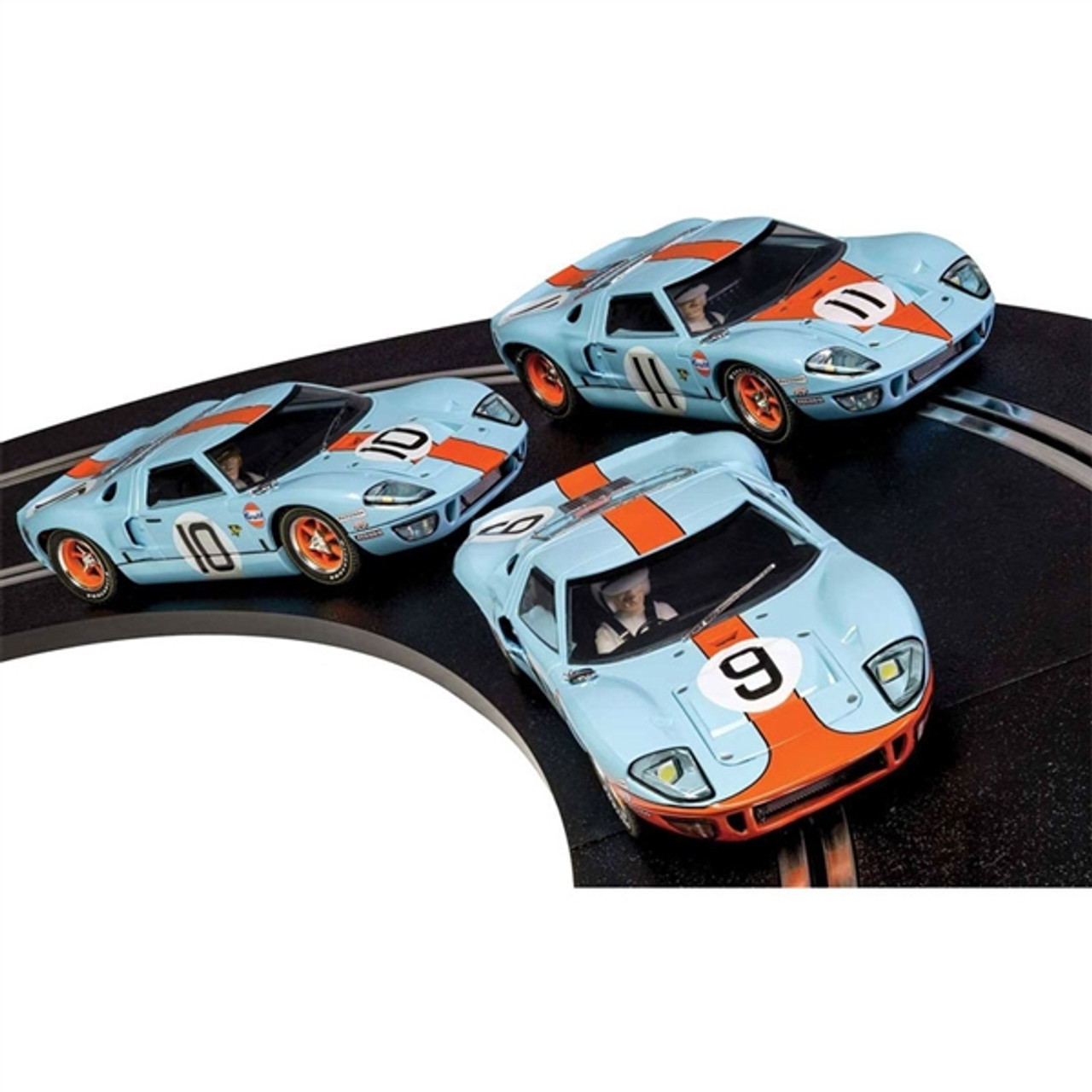 Scalextric Ford GT Gulf Triple Pack 1/32 Slot Cars